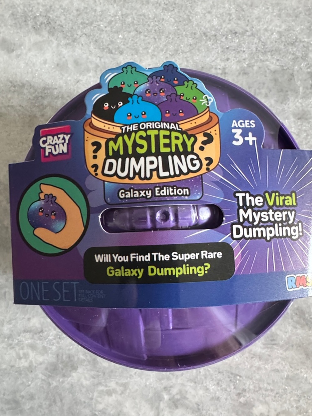 The Original Mystery Dumpling Galaxy Edition - Purple